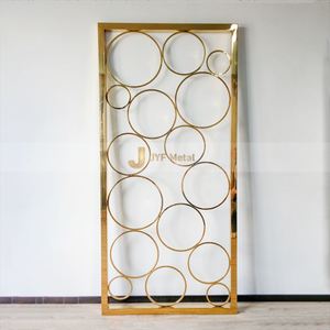EX548 Stainless Steel <b>Decorative</b> <b>Screen</b> Manufacturer for Hotel Commercial Interior Engineering Projects - Product Image 2