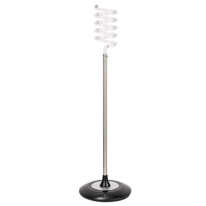 Soporte para secador de pelo de acero inoxidable, diseño moderno y sencillo para salón, hotel, uso doméstico, negro, blanco, naranja, rosa, azul, amarillo, rojo - Product Image 2