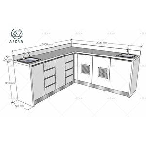 Muebles <span class=keywords><strong>de</strong></span> laboratorio dental <span class=keywords><strong>de</strong></span> diseño personalizado, armario lateral dental/escritorio para clínica dental y banco <span class=keywords><strong>de</strong></span> trabajo <span class=keywords><strong>de</strong></span> hospital <span class=keywords><strong>de</strong></span> Estomatología - Product Image 2