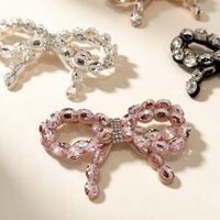 Boucles de chaussures en strass de haute qualité en gros, décorations en alliage métallique, accessoires de garniture pour chaussures DIY, OEM