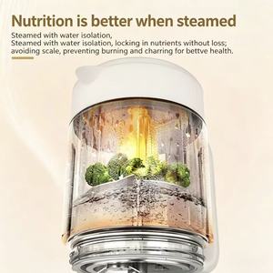 Robot culinaire multifonction pour bébé OEM, machine à cuire et à cuire à la vapeur intégrée, mixeur pour céréales de riz pour bébé - Product Image 6