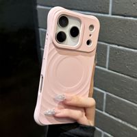 Mignon Vague Ondulation De L'eau Cas pour iPhone 17 16 Pro Max Femmes Mince Doux Silicone TPU Pare-chocs Antichoc Couverture De Protection De Téléphone