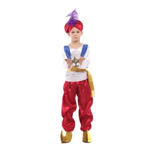 Disfraz de Príncipe Aladdín para Niños, Disponible en Stock, para Cosplay de TV y Películas, Rojo y Blanco, Poliéster, para Fiesta de Halloween, Conjunto de Disfraz Listo para Usar - Product Image 5