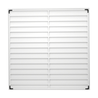 Ventilateur d'extraction à pression négative avec obturateur, haute vitesse, électrique 110V-415V, à fixer au mur/à la fenêtre