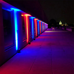 Lumière PAR à 4 LED contrôlée par application, alimentée par batterie, pour DJ, scène de club, performance et utilisation en centre commercial, événement de fête - Product Image 5