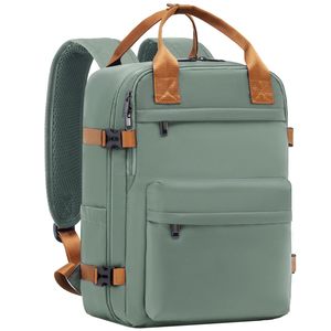 Mochila de Viaje Unisex Impermeable con Cierre de Cremallera de Nailon, Correa para el Hombro, Compartimento para Computadora, Bolsa para Portátil para Hombre, Poliéster, 32L - Product Image 1