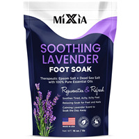 100% Natürliches EPSOM-Salz Fußbad-Salz Himalaya-Salz Lavendel-Fußsalz Rosen-Peeling Deodorierendes Fußpflegemittel
