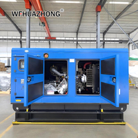 Groupe électrogène diesel silencieux Weichai 64 kW 60-100 kVA à tension stable avec ATS, alternateur sans balais, triphasé, en caisson insonorisé