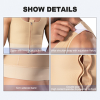 Débardeur de sport sans manches pour hommes, gaine amincissante et sculptante pour le ventre et la taille, effet ventre plat, Fajas Colomblanas