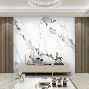 Nouveau panneau mural UV en <span class=keywords><strong>imitation</strong></span> marbre 4x8 laminé brillant <span class=keywords><strong>feuille</strong></span> plastique marbrée artificielle panneau mural en PVC fabricant - Product Image 5