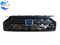Grille de pare-chocs avant sportive et durable en ABS noir brillant, sans perçage, installation facile, ajustement direct pour HONDA VEZEL 2024 - Pièces automobiles - Vente chaude