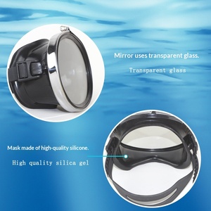 Masques professionnels en silicone anti-buée pour adultes, pour la natation et la pêche, hommes et femmes, vente en gros - Product Image 5