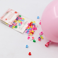 Accessoires pour ballons d'usine : Pinces à ballons (100 pièces) pour décoration d'anniversaire et de mariage, pinces de scellage colorées pour ballons