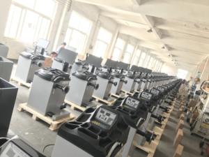 Équilibreuse de roues intelligente Osate avec règle de mesure, machine d'équilibrage de pneus laser entièrement automatique pour voiture - Product Image 6