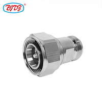 Werkseitige Lieferung 4.3-10 Mini-Din zu N Adapter 4.3-10 Stecker zu N Buchse Low Pim RF Koax Koaxial Adapter Adapter Konverter