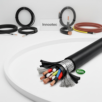 Câble de chaîne porte-câbles blindé en PUR haute résistance et anti-déchirure pour machine CNC, très flexible, 30 millions de cycles, câble de traînée