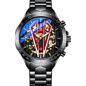 Nuevo Reloj Mecánico Automático MG.ORKINA 133, Reloj de Moda con Luz Nocturna, Resistente al Agua, Diseño Hueco para Hombre, 2025 - Product Image 6