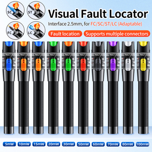 Localizador Visual de Fallas (VFL) con Fuente de Luz Roja para Cables de Fibra Óptica, 5-30mW/50mW, 5/10/20/30km, Detector de Fallas en Cables de 50KM, FTTH - Product Image 3