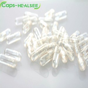 Cápsulas Vazias Transparentes Personalizáveis HEALSEE de HPMC Vegetariano, Matéria-Prima Ativada para Animais Adultos e Homens - Product Image 1