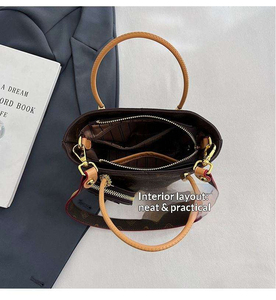 Luxury Designer <b>Handbags</b> Famous Brands Women's Fashion Lady Pu Material Zipper Closure Summer Travel Messenger Bags - Product Image 6