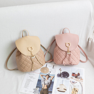 2025 Wholesale Women's Mini PU <strong>Leather</strong> <strong>Backpack</strong> with Zipper Closure Casual Daily Use <strong>Small</strong> School &amp; Leisure Bag - Product Image 4