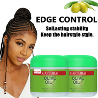 Crème lissante capillaire longue durée sans soude, à l'huile d'olive, nourrissante, pour usage domestique et professionnel en salon