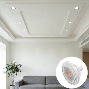 Лампа <span class=keywords><strong>AR111</strong></span>, 15 Вт, 12 В, 3000 К, светодиодная галогенная алюминиевая лампа - Product Image 1