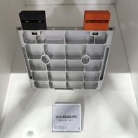Module de batterie au lithium, plaque d'extrémité anti-expansion en aluminium, pièces structurelles pour conteneur ESS haute tension, stockage solaire OEM