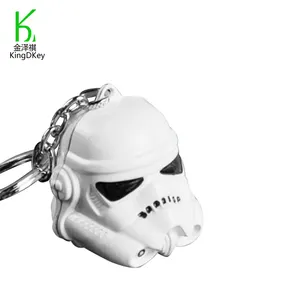 Hot Movie Accessories Darth Vader Keyring Car Bag Key Holder Pendant Jewelry Keychain