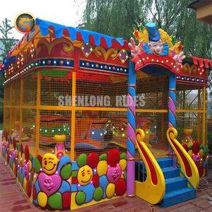 Manège de train électrique miniature Clown Spray Ball pour enfants, idéal pour les centres commerciaux et les écoles - Product Image 5