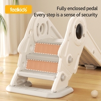 Glissade pour enfants de style OVNI, prix d'usine en gros, glissade intérieure pour tout-petits, glissade en plastique HDPE pour enfants, certifiée CE CPC