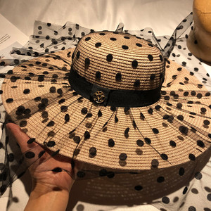 Wholesale <strong>Japan</strong> Korean Big Breathable Beach <strong>Straw</strong> <strong>Hats</strong> Summer Women Panama Ladies Wide Brim - Product Image 6