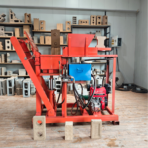 Máquina Hidráulica para Fabricar Ladrillos de Arcilla y <span class=keywords><strong>Adobe</strong></span> con Motor Diésel, Equipo de Moldeo de Bloques con Máquina de Alta Presión para Hacer Ladrillos - Product Image 5