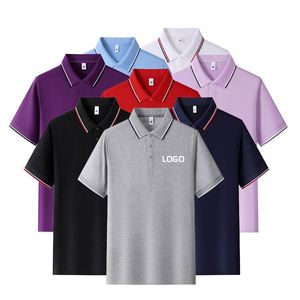 Polo de Golf de Alta Calidad con Logotipo Personalizado para Hombre, Uniforme Corporativo, Liso o Bordado, de Algodón y Poliéster, Uniforme Deportivo - Product Image 3
