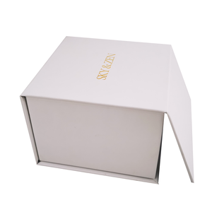 Caja de regalo de vela de papel personalizada, embalaje con insertos, cierre magnético, rígida, de lujo, ecológica, venta al por mayor - Product Image 3