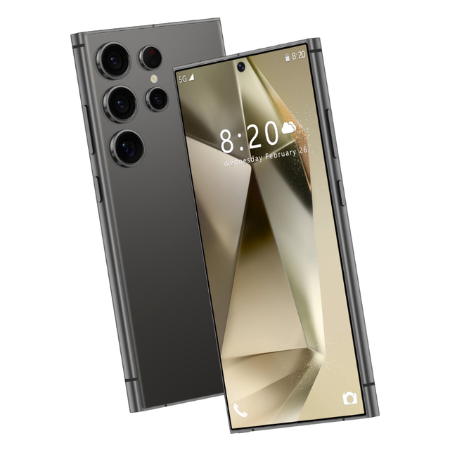 S25 Ultra 1TB Storage Smartphones 4G 5G Dual SIM Mobile Phone Decacore CPU 108MP Rear Camera HD Screen Resolution French Spanish