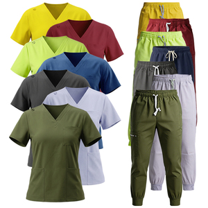 Conjuntos de Uniformes Médicos Personalizados para Mujer, Material Grueso, Uniformes para el Sector Salud, Ropa de Trabajo para Hospital, Servicio OEM de Alta Calidad - Product Image 1