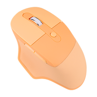 GEEZER Wireless 5D ERGONOMIC Optical Mouse dengan Penutup Atas dan Panel Samping Berbahan Kulit