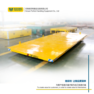 China Supply Sägewerk Transport materialien Rail Mover Cart Hoch leistungs 120 Tonnen Triebwagen/Uncoiler Transfer Car - Product Image 3