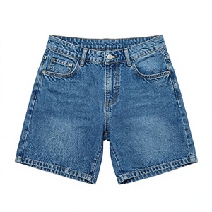 Pantalones Cortos de Mezclilla Personalizados para Hombre, Estilo Vintage Lavado, Cierre de Botones, Cintura Media, Estilo Cargo, Ropa de Verano - Product Image 4