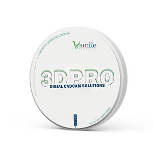 <span class=keywords><strong>Vsmile</strong></span> Produits en gros Haute translucide Plus Couleur Preshade 3d Pro Bloc de zircone pour poudre dentaire Cad Cam - Product Image 1