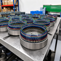 Mesin Pelapis Keras PVD HUASHENG TiAlN AlTiN, Vacuum Coater untuk Bor Mikro PCB M9