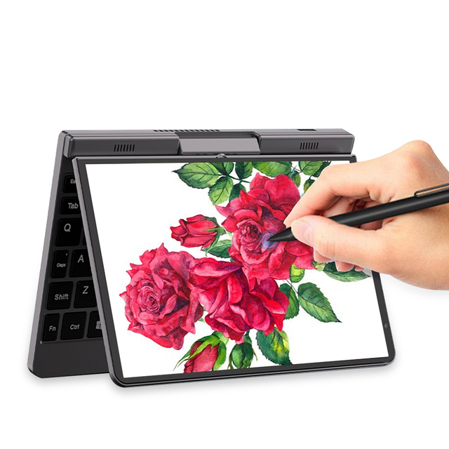 CRELANDER 2 in 1 Yoga Laptop Intel N150 12th Gen Processor Touch Screen 12G DDR5 2TB SSD Notebook Minilaptop