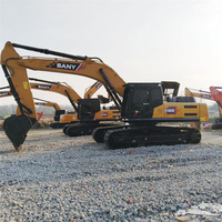 Excavator Crawler SANY SY365H 36 Ton Bekas, Pompa Hidrolik Sirkuit Ganda, Kemampuan Mendaki 35 Derajat, Mesin Penggali Tambang SY365