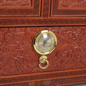 Humidor de Cigarros de Madera Elegante y Lujoso, Acabado Lacado, Hecho a Mano, Estilo Americano, Superficie Pulida, Cedro Español, MDF - Product Image 5