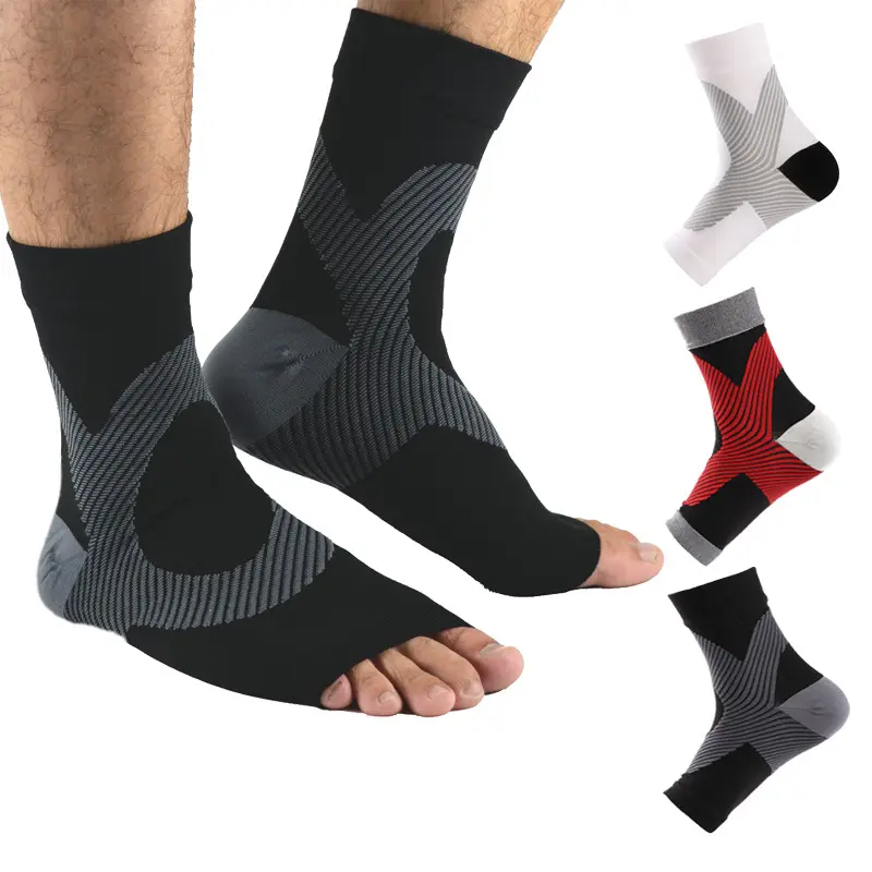 דחיסת רגל שרוולים גרבי Plantar Fasciitis גרב לגברים נשים מקל על אכילס דלקת גידים