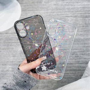 เคสโทรศัพท์ลายดอกไม้ไฟและดวงดาว สำหรับ iPhone 16/ 15 Plus / 17 Pro Max  งานศิลปะ 14  แบบปรับแต่งได้ 13  กันกระแทก - Product Image 5