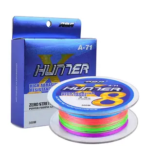 300M Super Strong Durable Braided Wire Fishing PE fishing thread line 8X