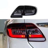 Luces Traseras LED de Repuesto para Toyota Corolla, Accesorios para Automóviles 2011-2013, Luces de Freno y Señal de Giro Secuenciales