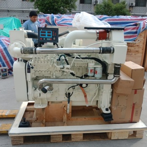 Meilleur prix 250kw 2200 tr/min refroidi à l'eau 6 cylindres Cumis 6LTAA8.9-M340 moteur diesel marin 340hp pour navire - Product Image 5